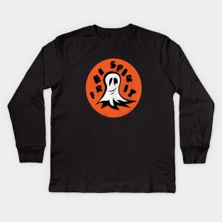 Free Spirit Ghost Kids Long Sleeve T-Shirt